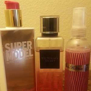Fragrance mist, shimmering body spray bundle